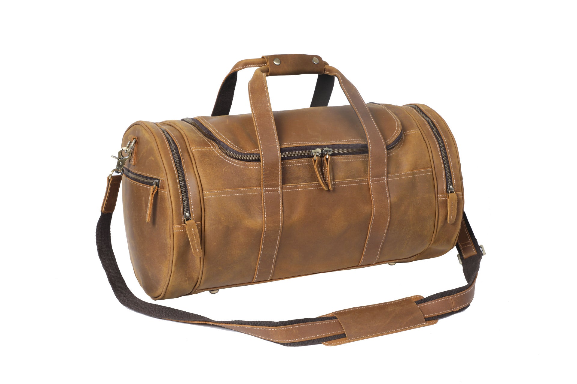 Jumbo Leather Travel Bag