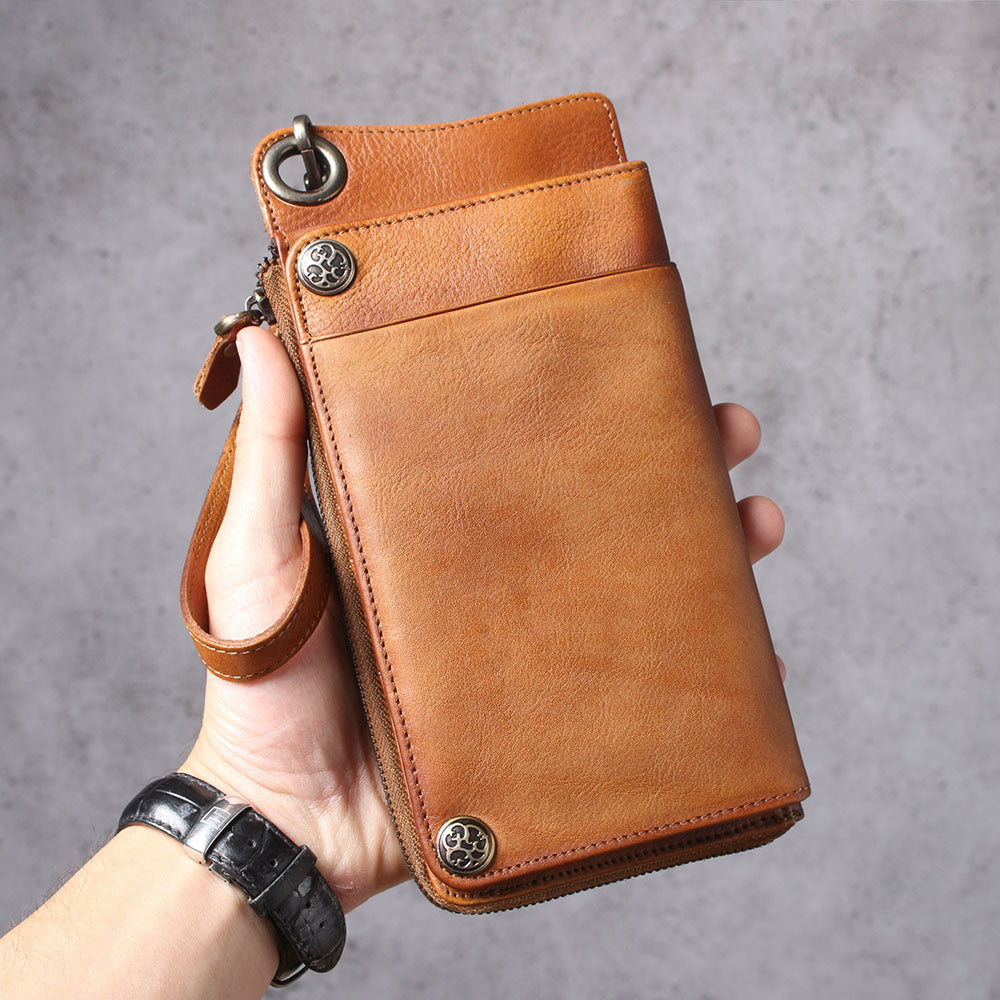 Genuine Leather Multi-Cards Wallet