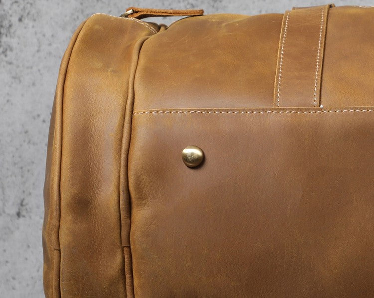 Jumbo Leather Travel Bag