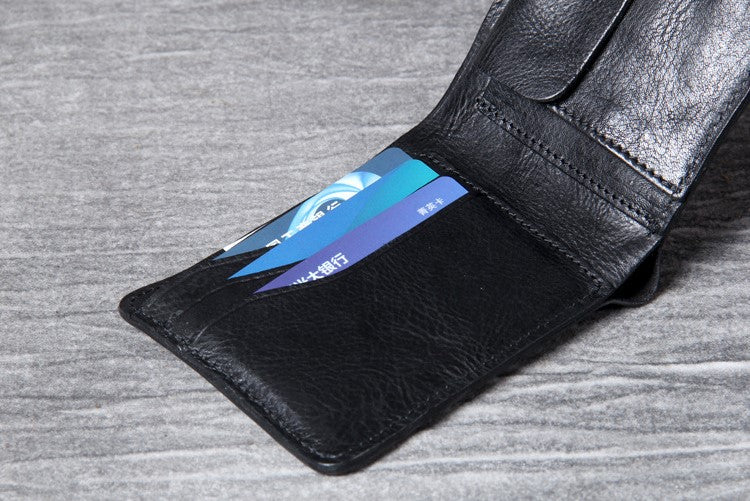 Luxury Ultra-Thin Leather Wallet