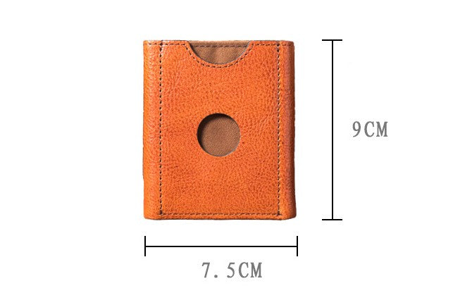 Retro Short Leather Wallet